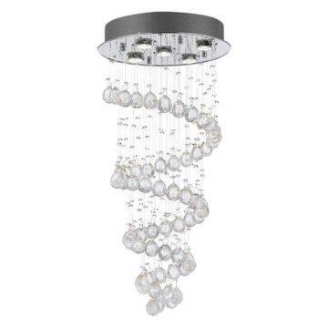 Modern LED Crystal Chandelier - Luxury Hotel Lighting