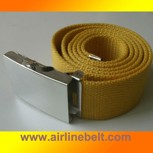 fashion belt made of woven knitted belt