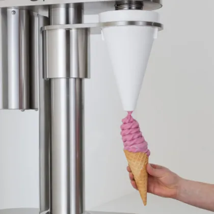 mc flurry ice cream real fresh fruit ice cream mixing machine