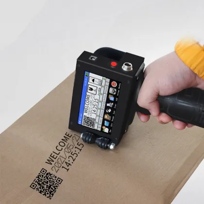 Industrial Handheld Date Coder Printer with Inkjet Technology