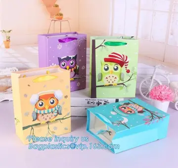 Promotion Cutom Color Printing Paper Gift Shopping Bag, Custom Printed Paper gift Bags,  commercial paper packaging bag