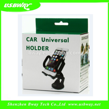 Newest one touch windshield car mount phone holder,universal long neck one-touch car mount holder
