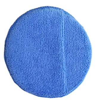 Ultra Soft Microfiber Wax Applicator with Finger Pocket for Car Waxing