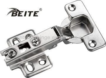 Touch open door hinge two way iron material hinge for cabinet door
