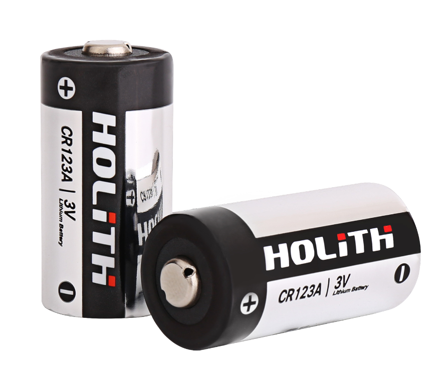 Li-MnO2 Cylindrical Battery CR123A 3V 1700mAh