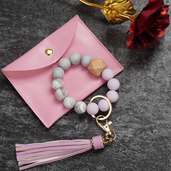 Silicone Tassel Keychain