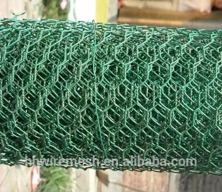 PVC coated hexagonal wire mesh/chicken wire mesh/hexagonal wire netting manufacturer