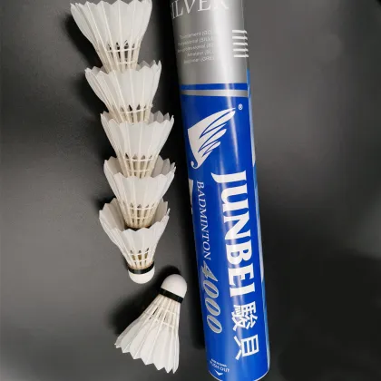 First Grade Wool Badminton Goose Feather Shuttlecocks