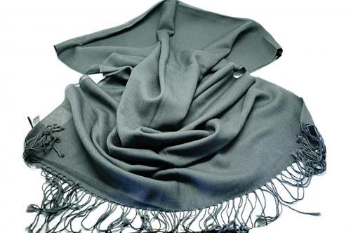 European Pattern Check Worsted Wool Scarf