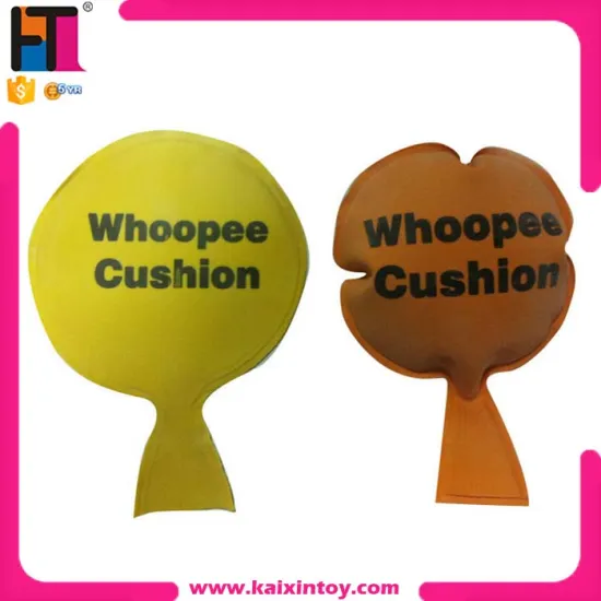 EN71 8P CD approved custom party favors whoopee cushion without sponge