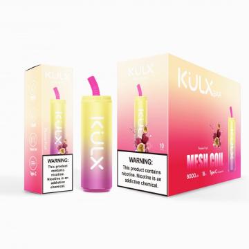 Buena venta Kulx 8000 Vape desechable Bélgica