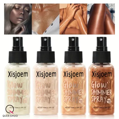 Face Body Hair Glow Mist with Shimmer