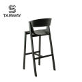 Profession Factory Furniture Classic Solid Wood Bar Stools Modern Wood Barstool