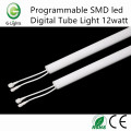 SMD programable llevó luz del tubo digital 12watt