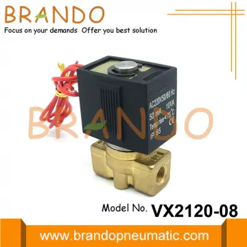 VX2120-08 SMC Type Solenoid Valve 1/4'' 24VDC 220VAC