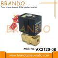 VX2120-08 Válvula solenoide tipo SMC 1/4 &#39;&#39; 24VDC 220VAC