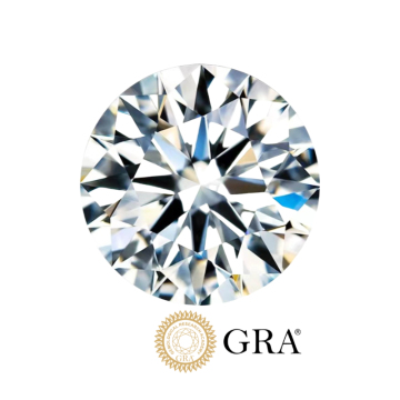 Big Size Moissanite Diamonds: Round Shape Radiant Cut Melee Fancy Pure D VVS 3EX GRA Loose Stones