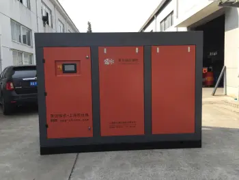 50hz Professional 2 Stage Screw Compressor 380v / 3 Phase