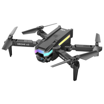 A3 drone 360 Degree 4k High-definition Rotating Remote Control Folding Drones Outdoor Aerial Photography Shooting UAV