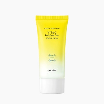 Goodal Green Tangerine Vita C SPF 50+ PA++++ Sun Cream for Korean Skin Care - Dark Spot Care & Tone Up