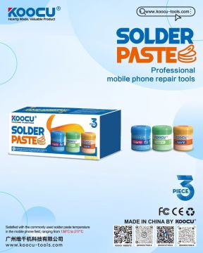 KOOCU 3 Pack Solder Paste Kit