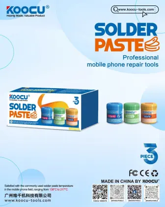 KOOCU 3 Pack Solder Paste Kit