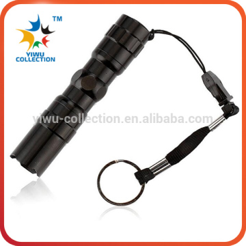 LED 3 model Portable Zoom Mini Flashlight torches Adjustable Focus flash for AA or 14500 rechargeable