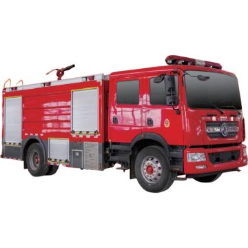 Dongfeng Xiaoduolika built-in water tank fire truck