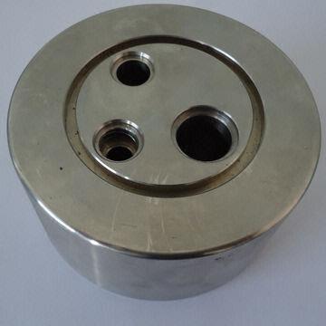 CNC Machined Part, Automotive Hydraulic Oil Supply Accessory, Made of Stainless Steel
