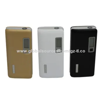 Power Banks with 13,000mAh A-grade Li-Po Battery and LCD Display
