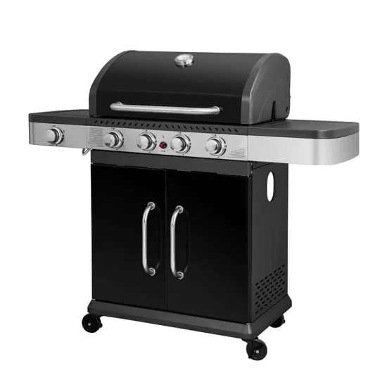 Garden Commercial Party Stainless Steel Low Pressure Barbecue Trolley Bbq Gas Grills