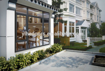 Powder coated Building aluminum safety glass window