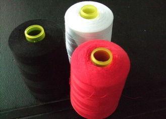 Black White Red Dyed Spun 100% Polyester Sewing Thread 40s/
