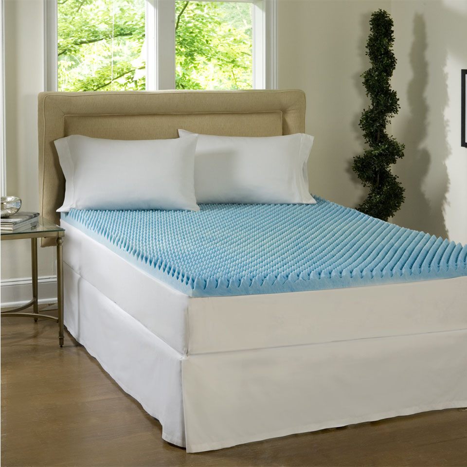 Memory Foam Mattress Topper Bumps Up Or Down