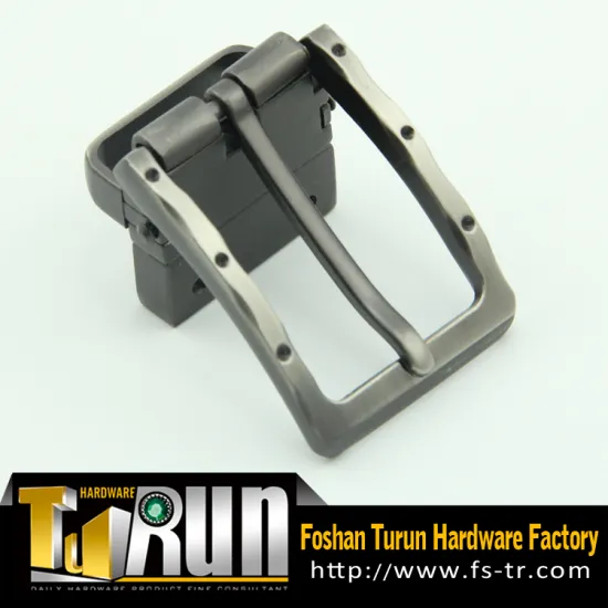 Top popular pin buckle initial belt buckles