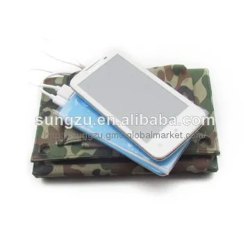 Functional travel solar panel charger for mobile phone