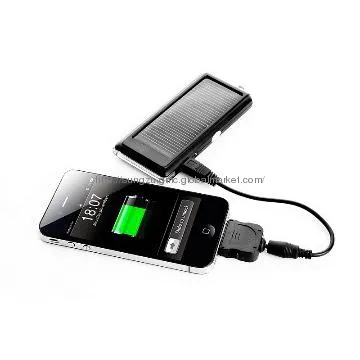 Li-ion polymer rechargeable battery solar charger