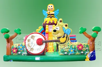 high quality kids inflatable amusement park inflatable bounce house