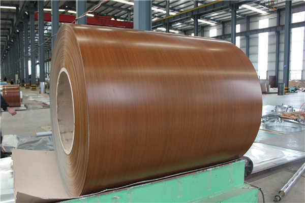 wood color aluminum strip coil