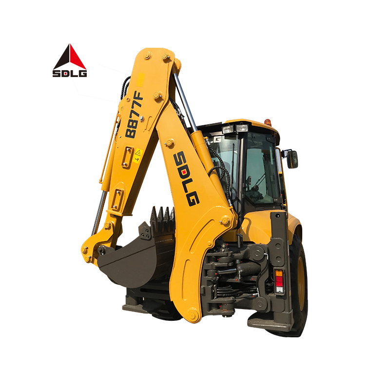 Sdlg B877f 작은 휠 굴삭기 로더 -4 휠러, 70kw 백호 판매, Bossgoo.com의 고품질 Sdlg B877f ...