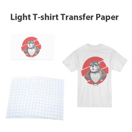 10pcs Iron-On Printable Heat Transfer Paper For Dark Or Light Cloth Color Fabric Cotton Garment Tracing Paper DIY Tools