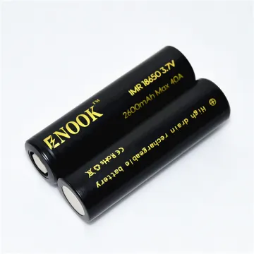 E-cig rechargeable 3.7V 2600Mah 40A battery li-ion