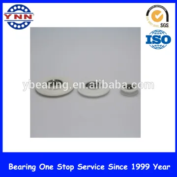 Plastic pulleys small plastic roller plastic wheel with bearing