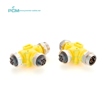 Sensor Tee Splitter 7/8-16UN 6 Poles CAN Bus Circular Power Tap Connector: Detailed Information and Buying Guide