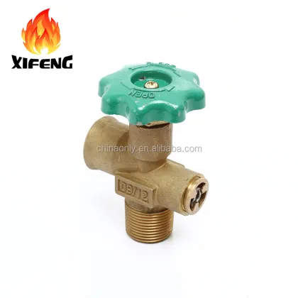 Factory price LPG gas cylinder valve  industrial kitchen gas regulator china reducing valve for middle east