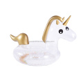 Glitter inflatable unicorc of toy plat polool inflatable