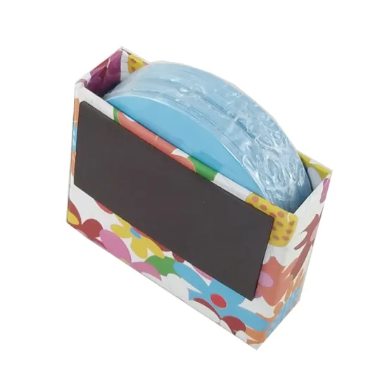 Blue Color Blank Note Cards Fridge Magnet