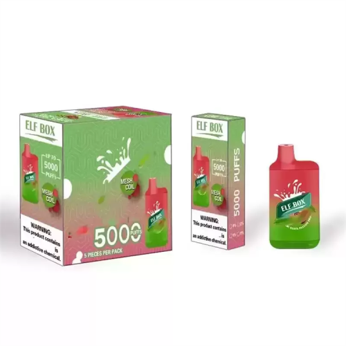 Disposable vape Electronic Cigarette Elf Box 5000 puffs