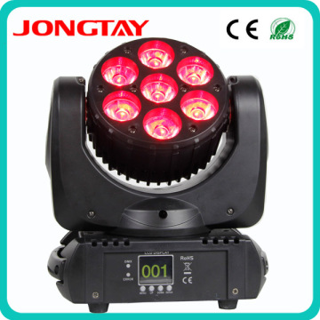 Hot Sale 7PCS X 12W Osram Super Bright RGBW 4 in 1 LED Beam Moving Head