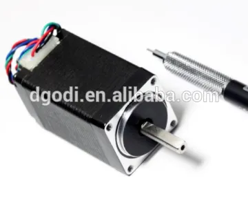 OEM custom made steel/stainless steel 12v dc motor with dual shaft